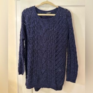 Express cable knit sweater